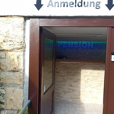 Pension Zum Ringelberg Erfurt Esterno foto