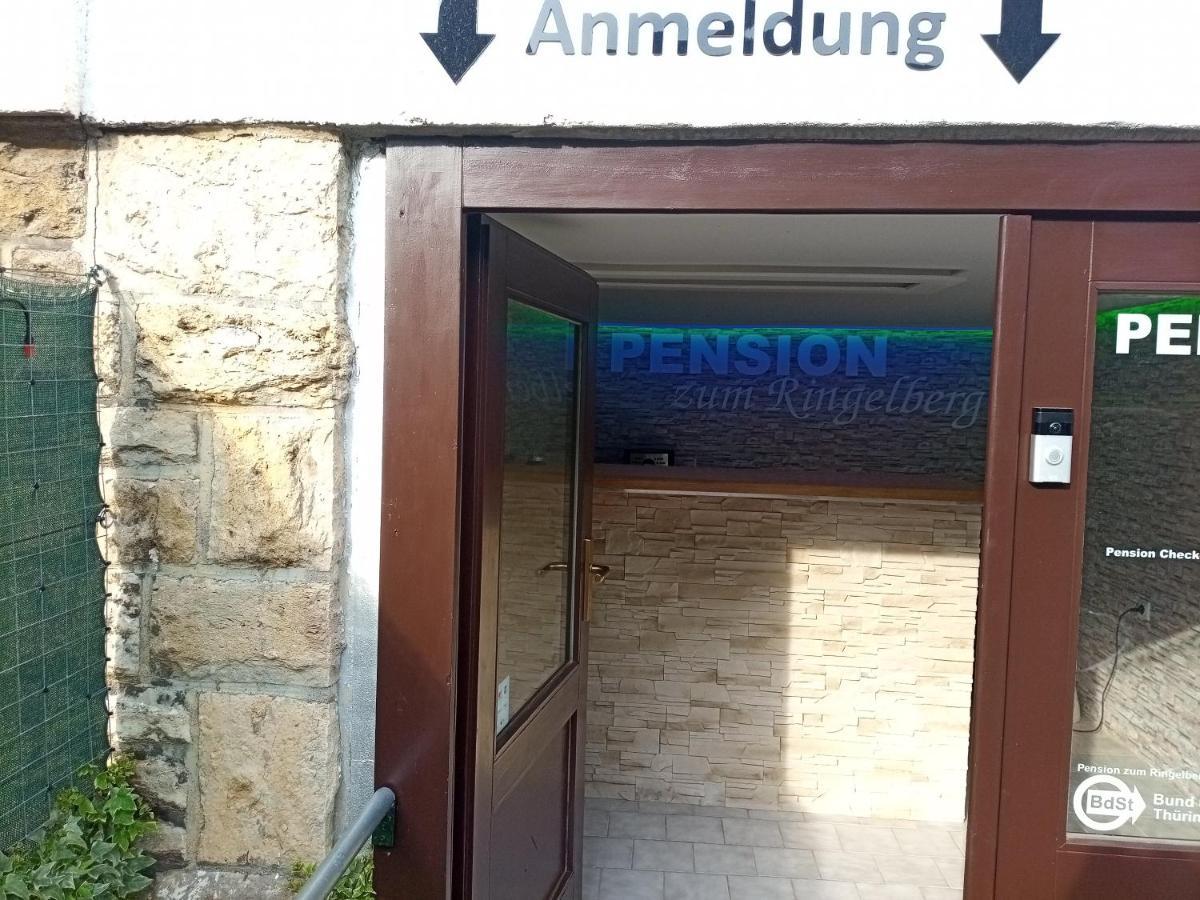Pension Zum Ringelberg Erfurt Esterno foto