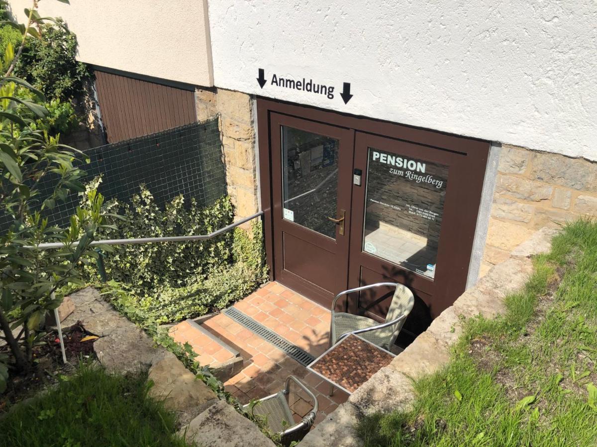 Pension Zum Ringelberg Erfurt Esterno foto
